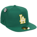 Los Angeles Dodgers MLB Augusta Bloom New Era 59FIFTY w/ Golf Pin