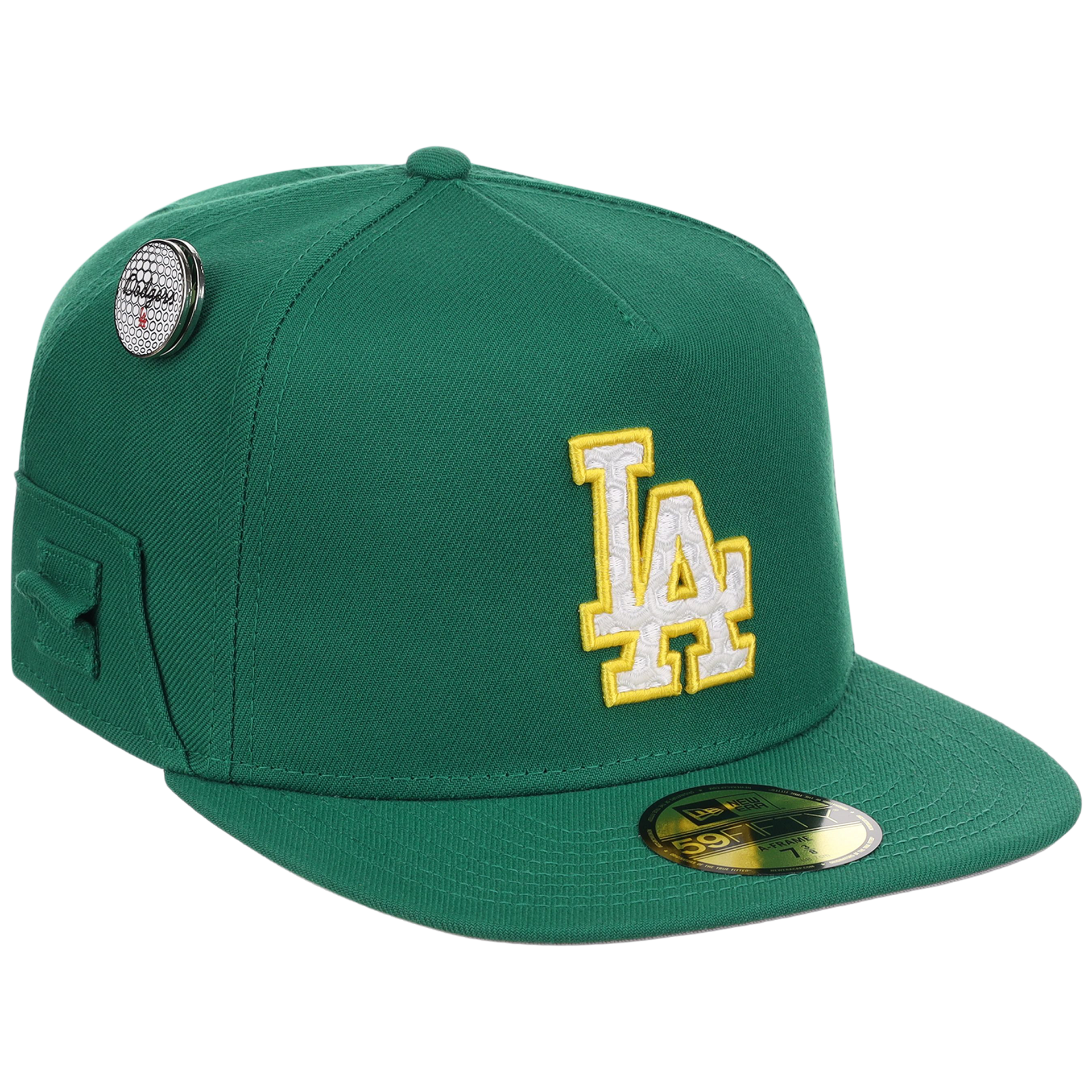 Los Angeles Dodgers MLB Augusta Bloom New Era 59FIFTY w/ Golf Pin