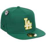 Los Angeles Dodgers MLB Augusta Bloom New Era 59FIFTY w/ Golf Pin