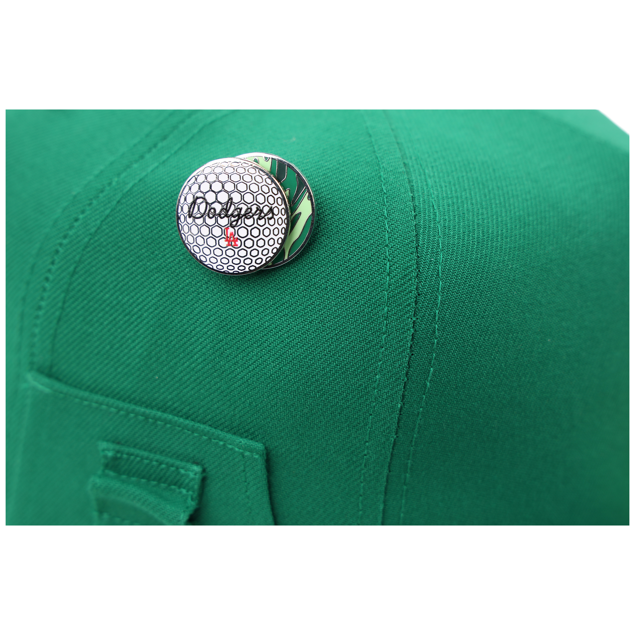 Los Angeles Dodgers MLB Augusta Bloom New Era 59FIFTY w/ Golf Pin