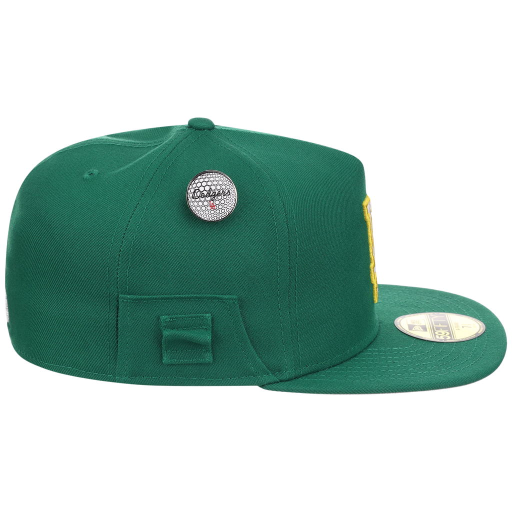 Los Angeles Dodgers MLB Augusta Bloom New Era 59FIFTY w/ Golf Pin