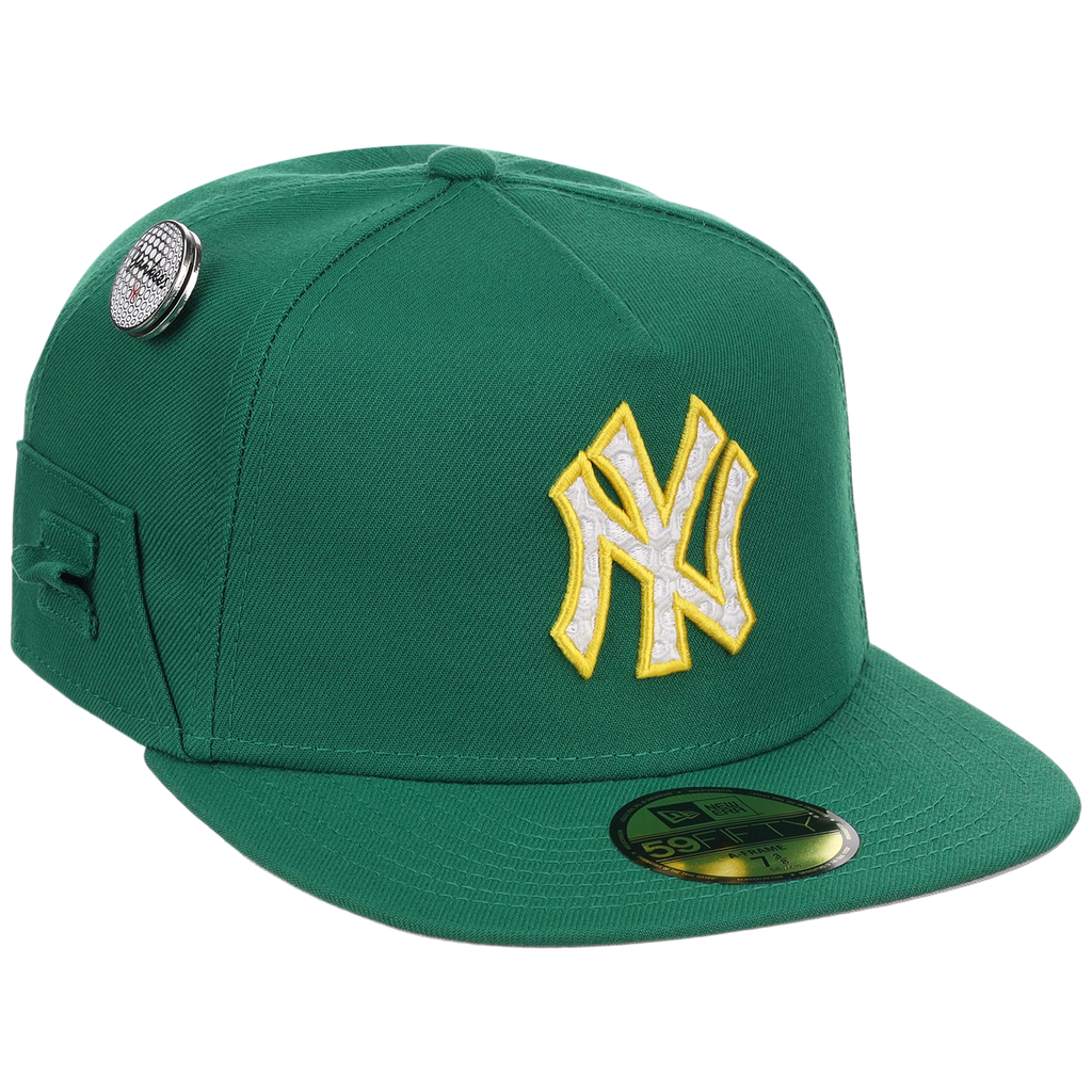 New York Yankees MLB Augusta Bloom New Era 59FIFTY w/ Golf Pin