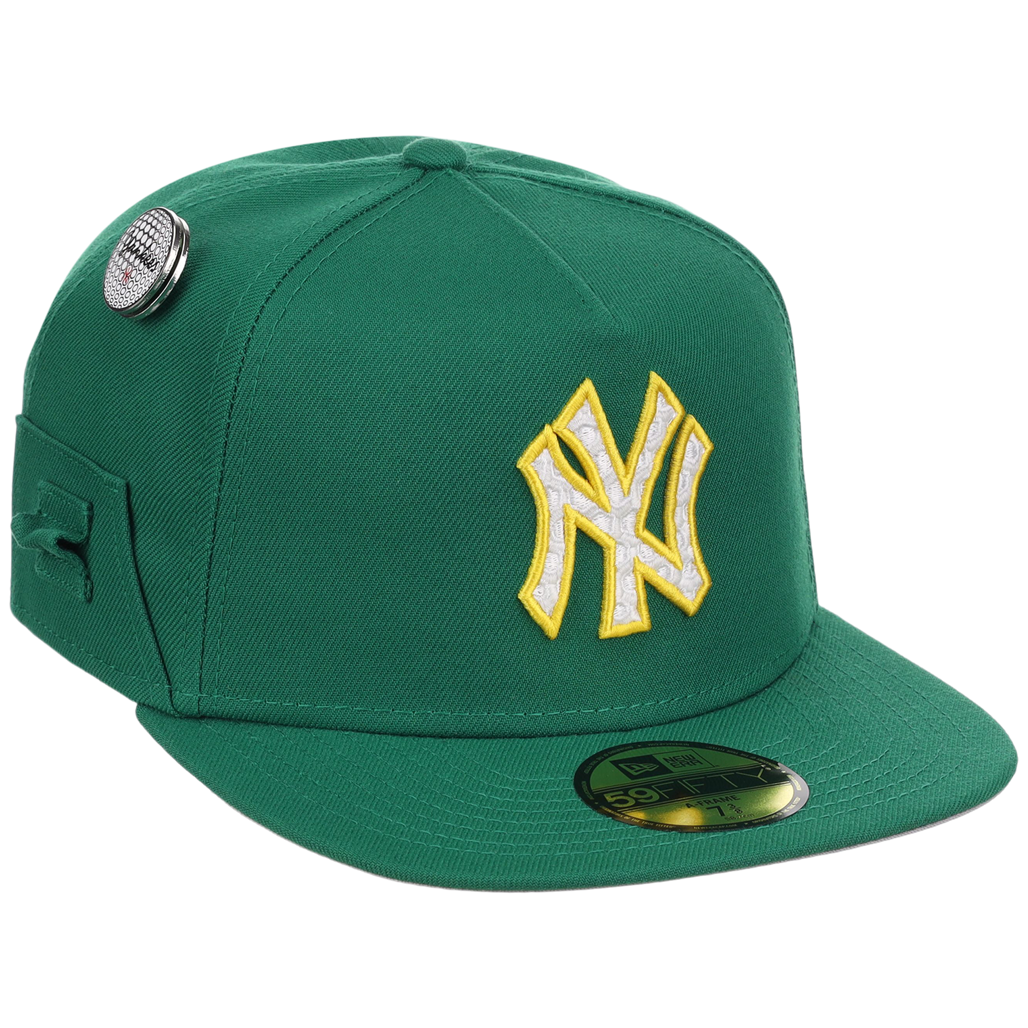 New York Yankees MLB Augusta Bloom New Era 59FIFTY w/ Golf Pin