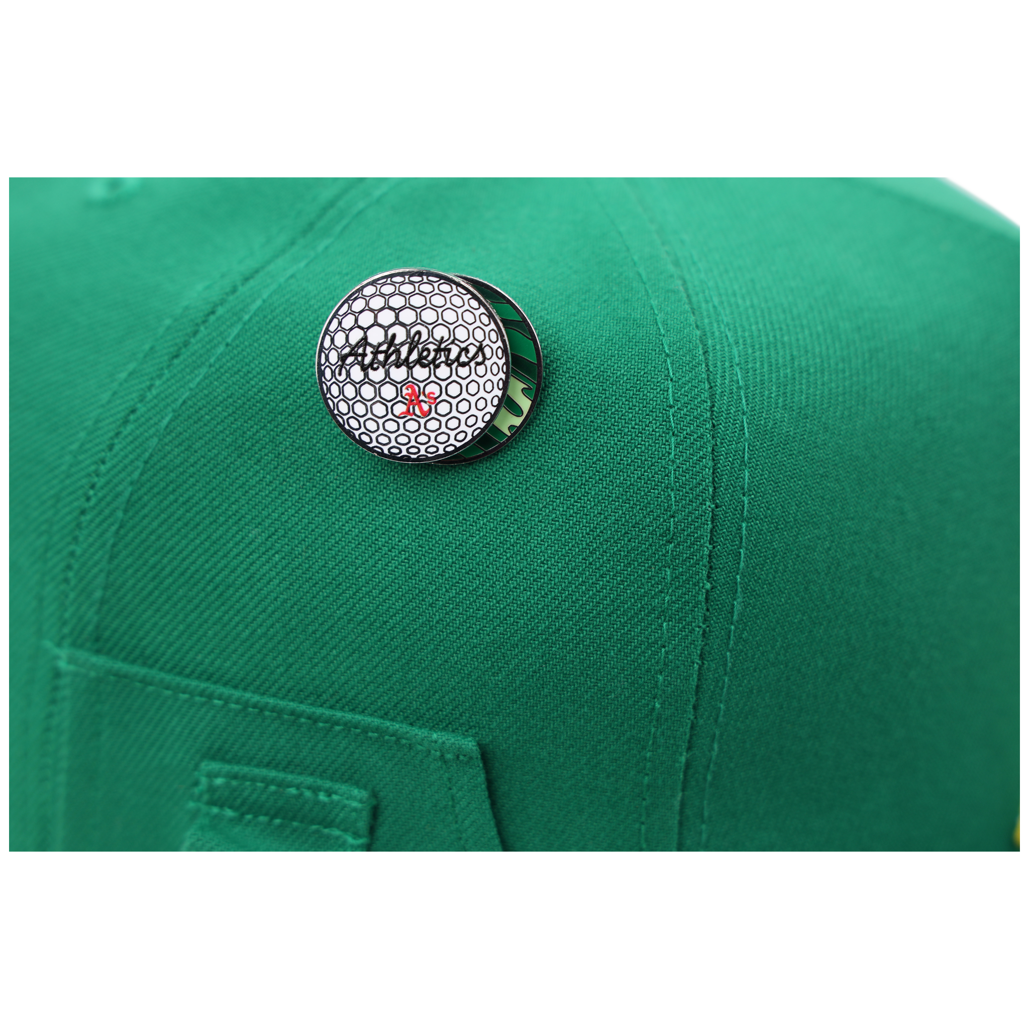 Oakland Athletics MLB Augusta Bloom New Era 59FIFTY w/ Golf Pin