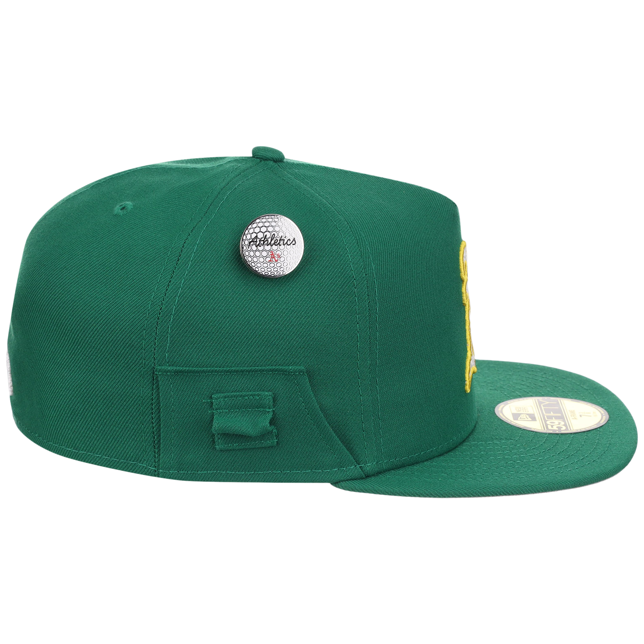 Oakland Athletics MLB Augusta Bloom New Era 59FIFTY w/ Golf Pin