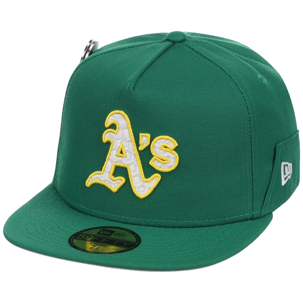 Oakland Athletics MLB Augusta Bloom New Era 59FIFTY w/ Golf Pin