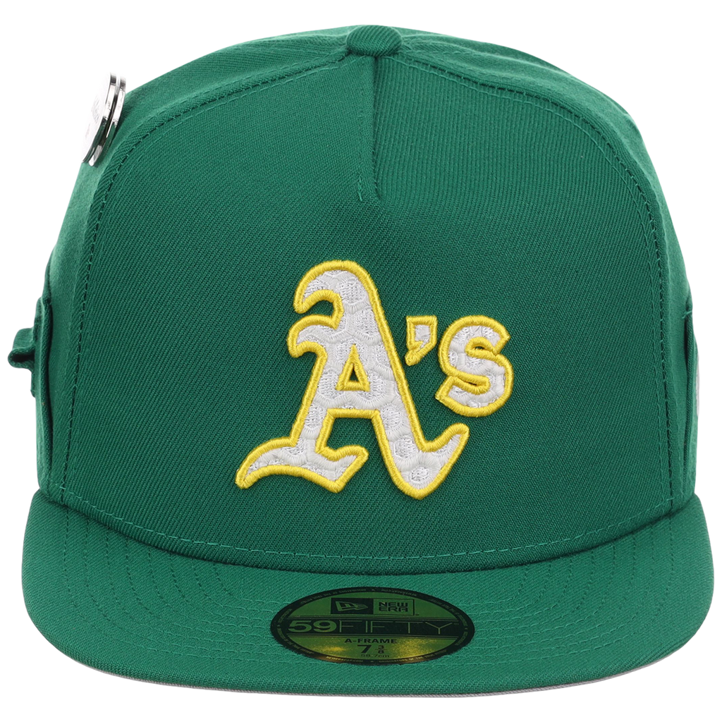 Oakland Athletics MLB Augusta Bloom New Era 59FIFTY w/ Golf Pin