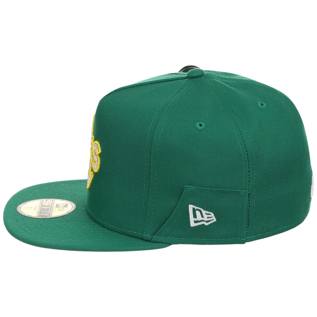 Oakland Athletics MLB Augusta Bloom New Era 59FIFTY w/ Golf Pin