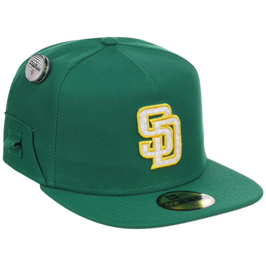 San Diego Padres MLB Augusta Bloom New Era 59FIFTY w/ Golf Pin