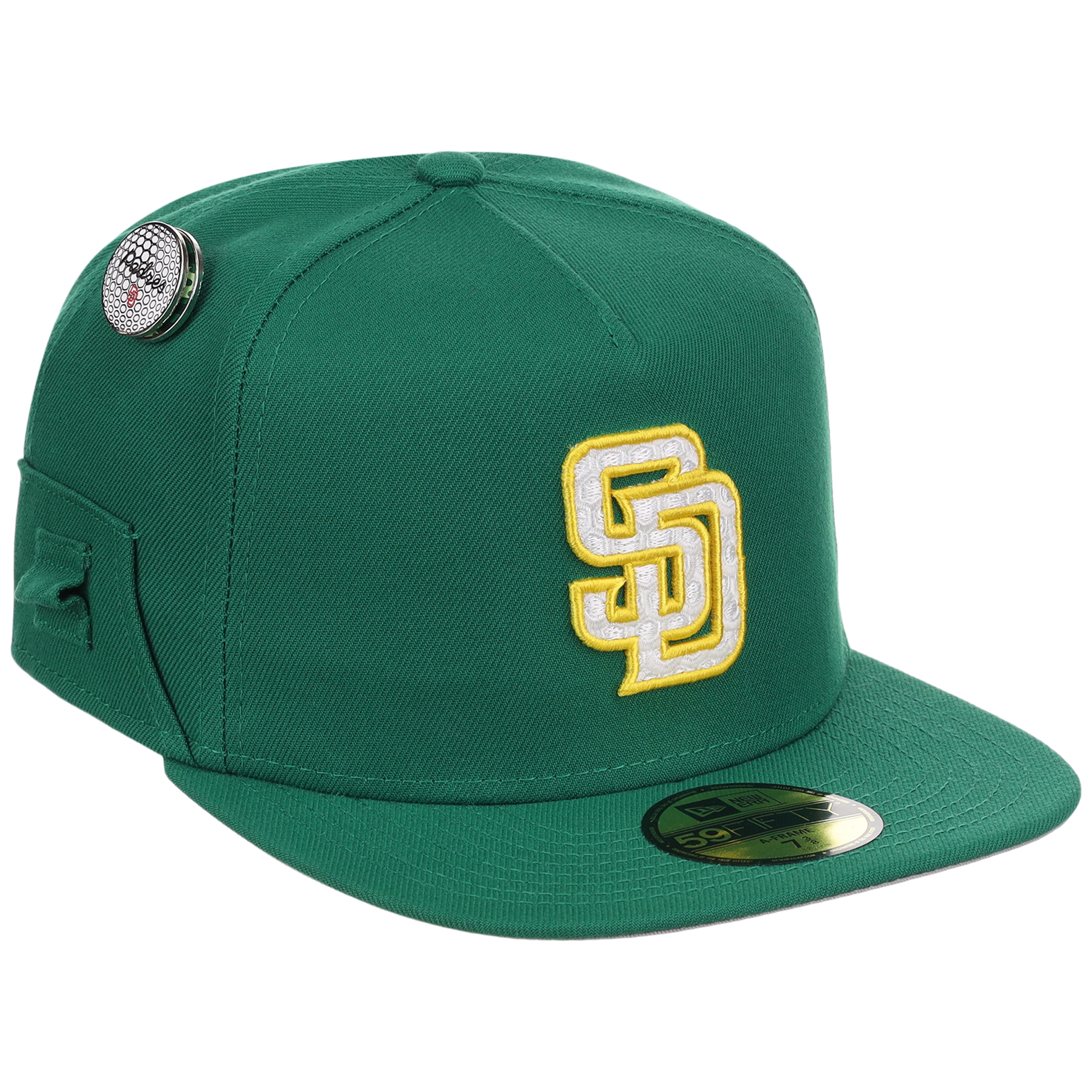 San Diego Padres MLB Augusta Bloom New Era 59FIFTY w/ Golf Pin