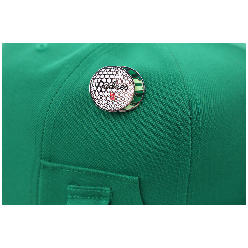San Diego Padres MLB Augusta Bloom New Era 59FIFTY w/ Golf Pin