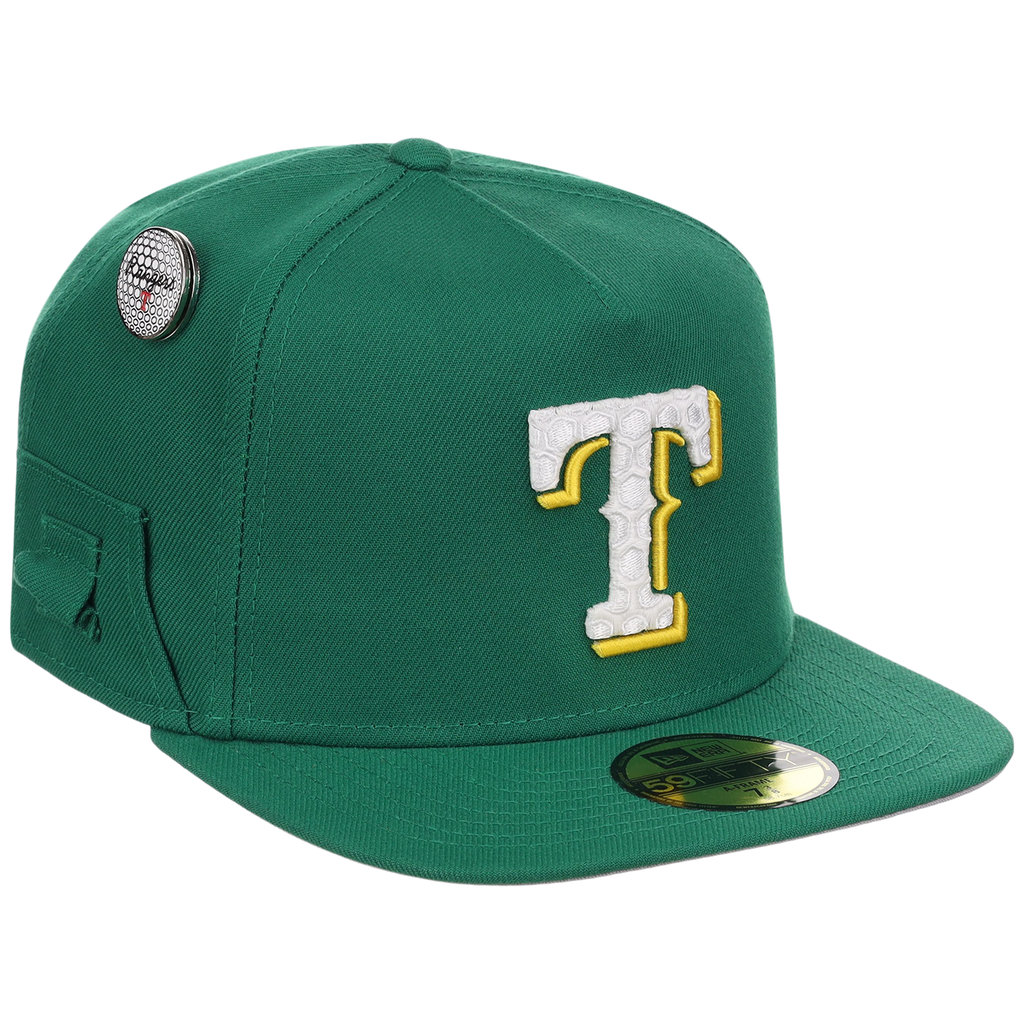 Texas Rangers MLB Augusta Bloom New Era 59FIFTY w/ Golf Pin
