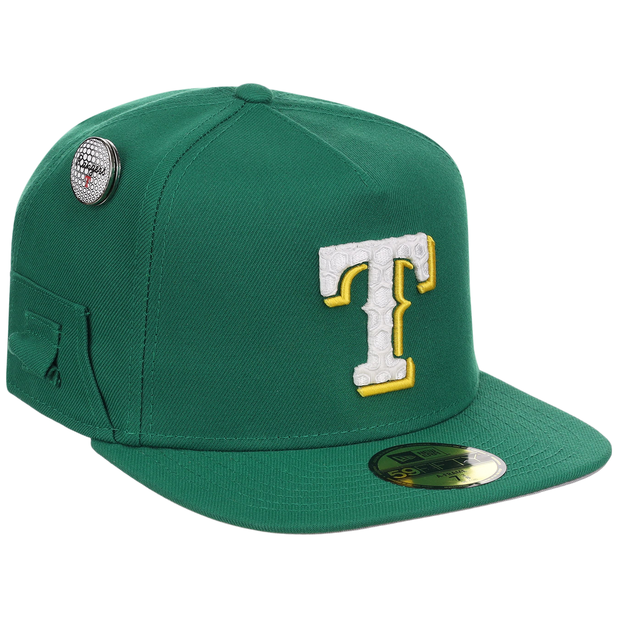 Texas Rangers MLB Augusta Bloom New Era 59FIFTY w/ Golf Pin