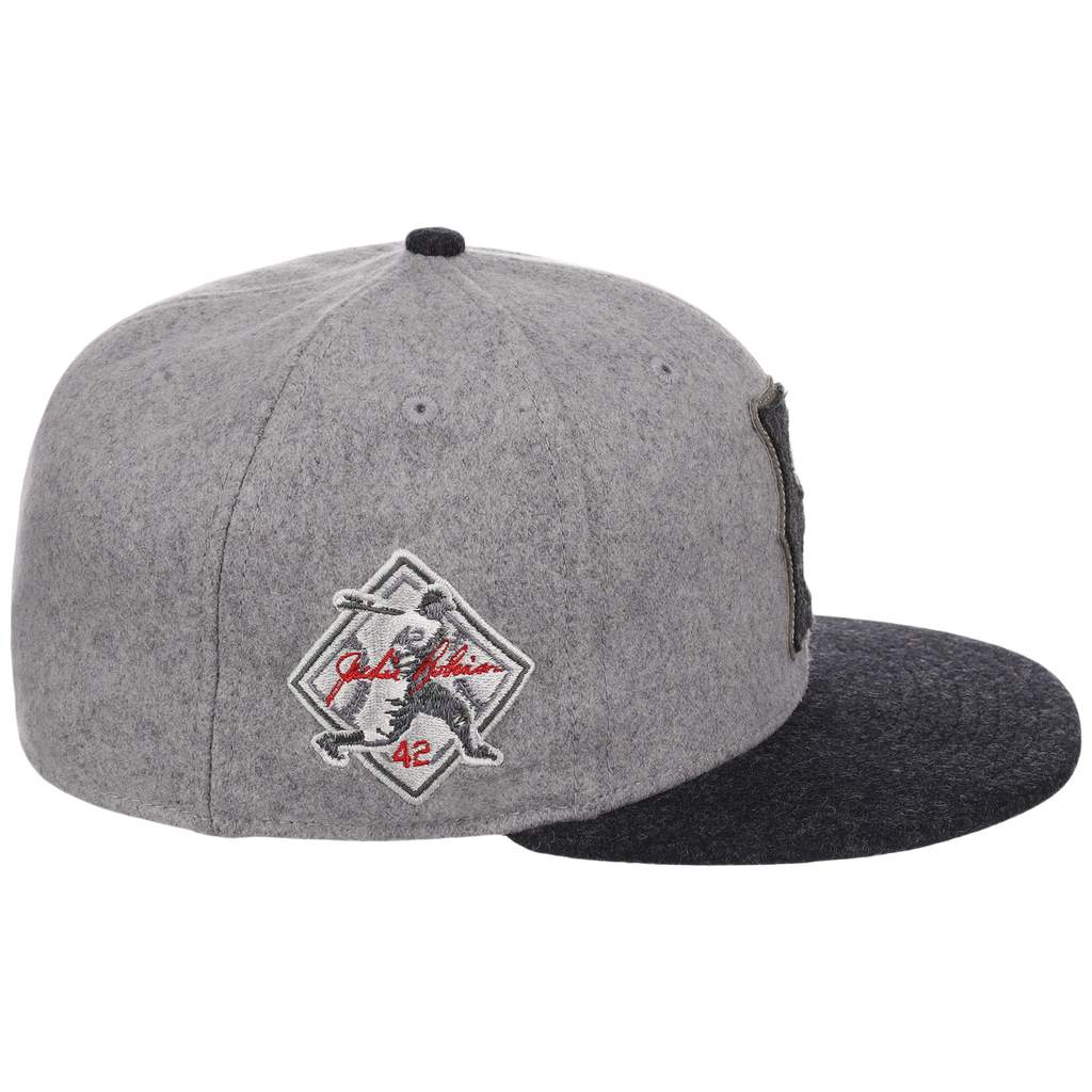 Brooklyn Dodgers 42 Legacy Pack New Era 59FIFTY - Gray/Graphite