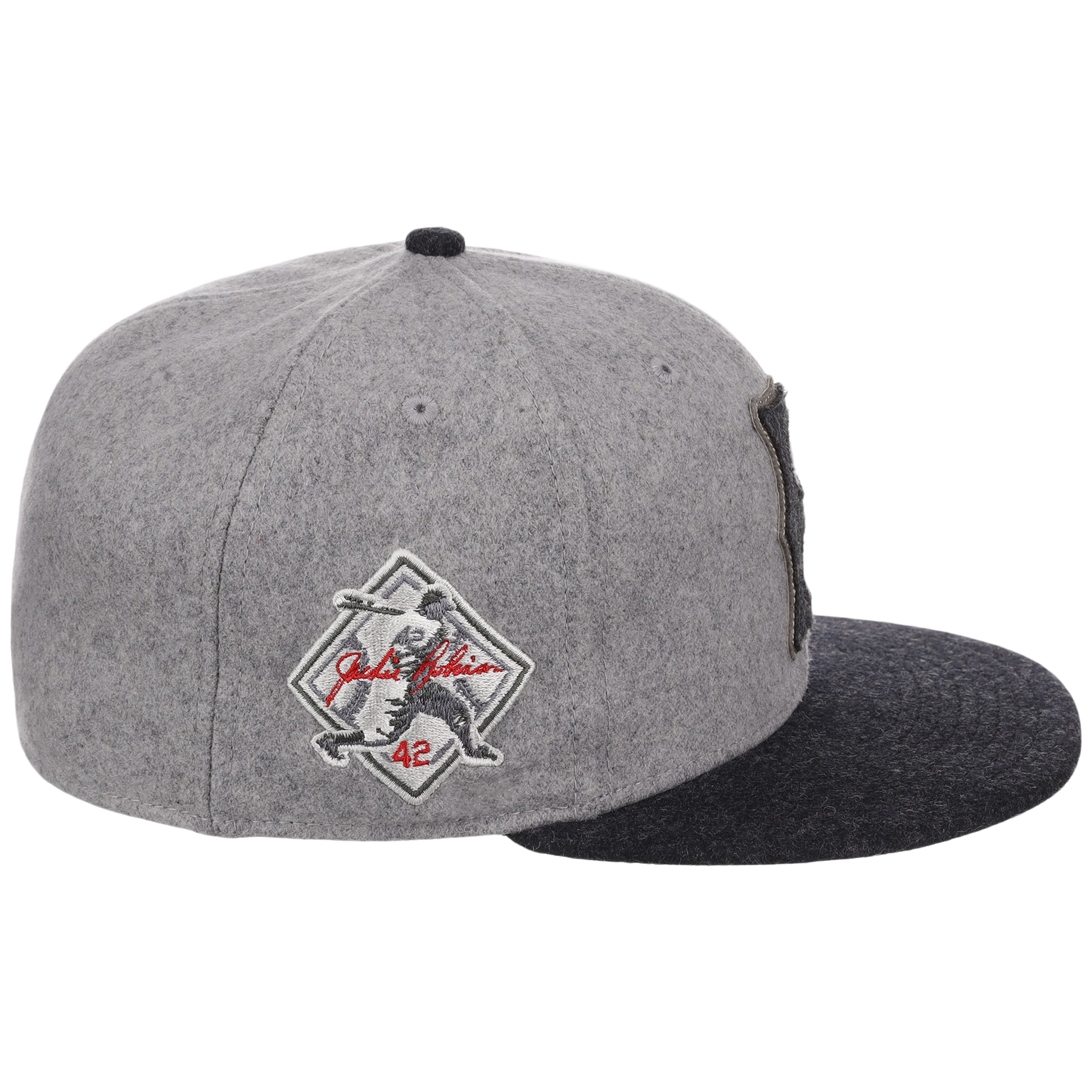 Brooklyn Dodgers 42 Legacy Pack New Era 59FIFTY - Gray/Graphite