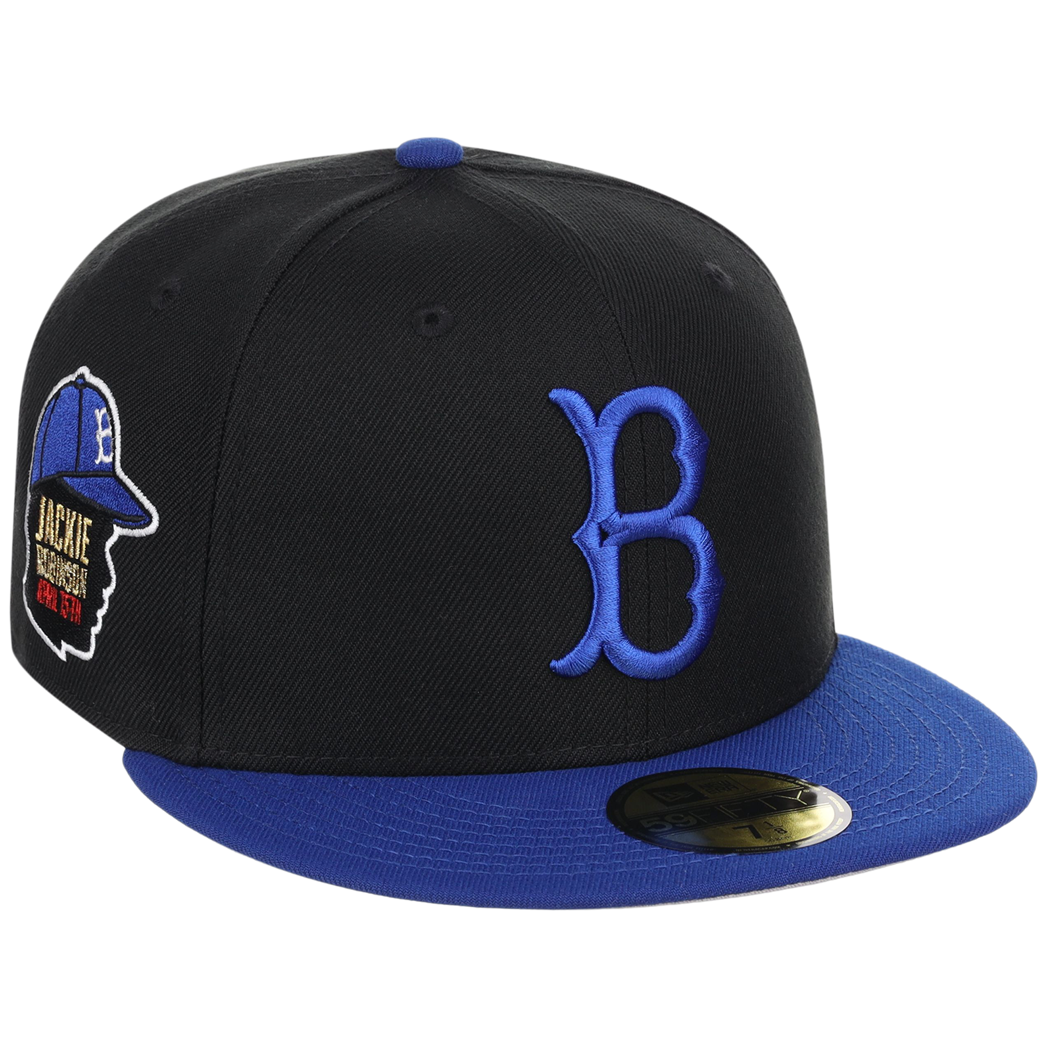 Brooklyn Dodgers 42 Legacy Pack New Era 59FIFTY - Black/Royal