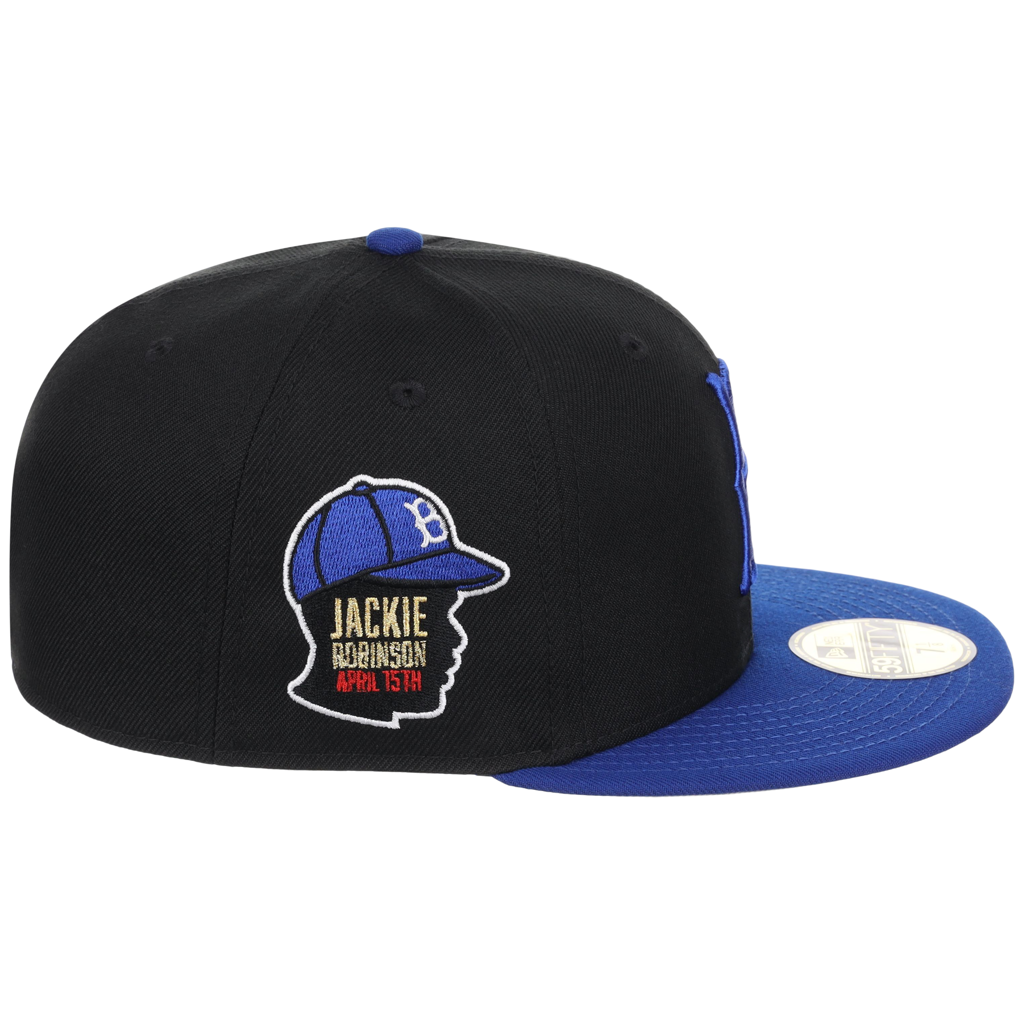 Brooklyn Dodgers 42 Legacy Pack New Era 59FIFTY - Black/Royal