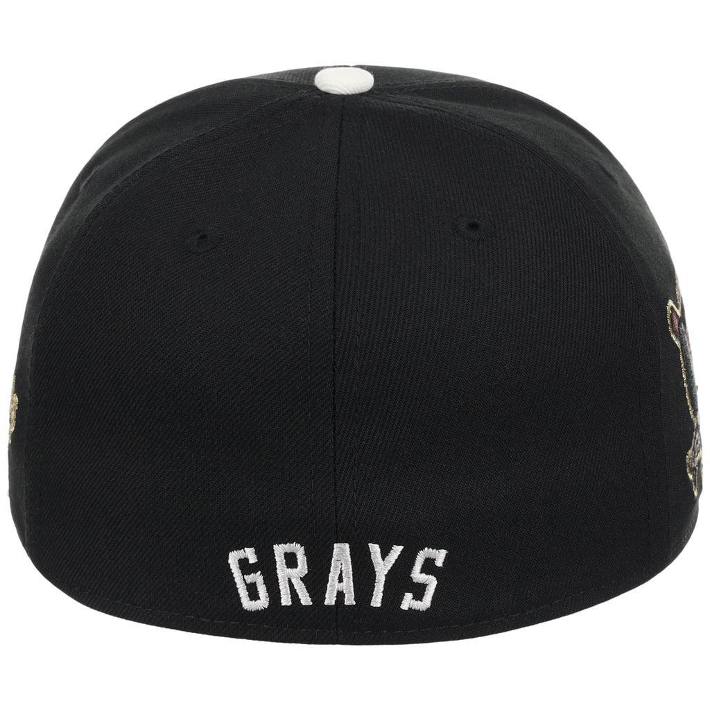 Homestead Grays The 2026 Legends Never Die Collection Fitted - Black/Black
