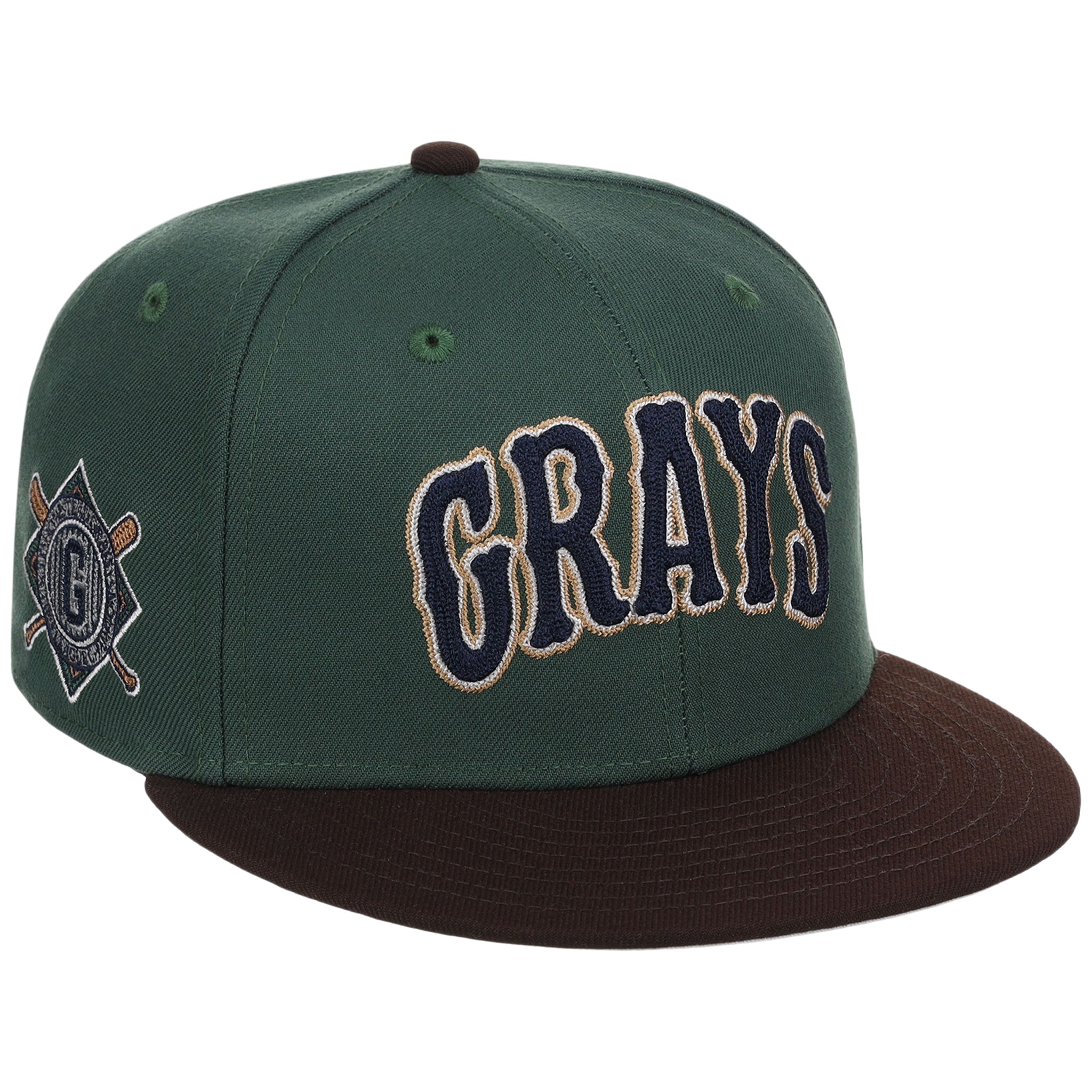 Homestead Grays The 2026 Legends Never Die Collection Fitted - Green/Brown