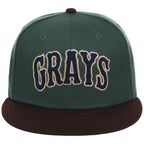 Homestead Grays The 2026 Legends Never Die Collection Fitted - Green/Brown
