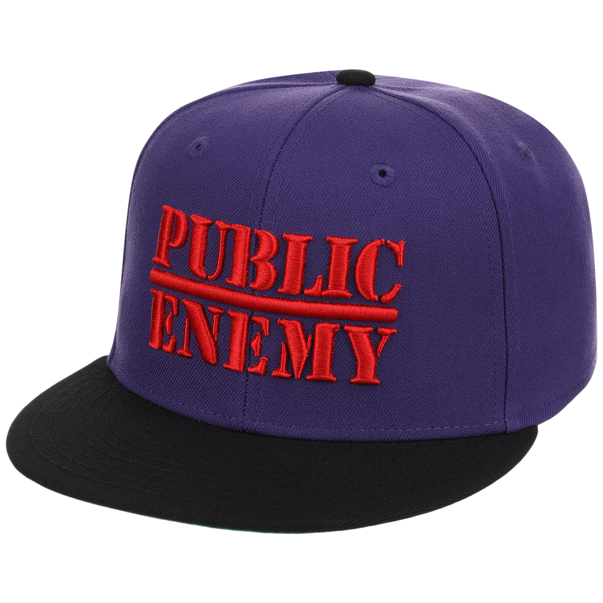 The "Rebel Radio" Public Enemy Collection - 'Fear of a Black Planet' - Purple/Black Fitted