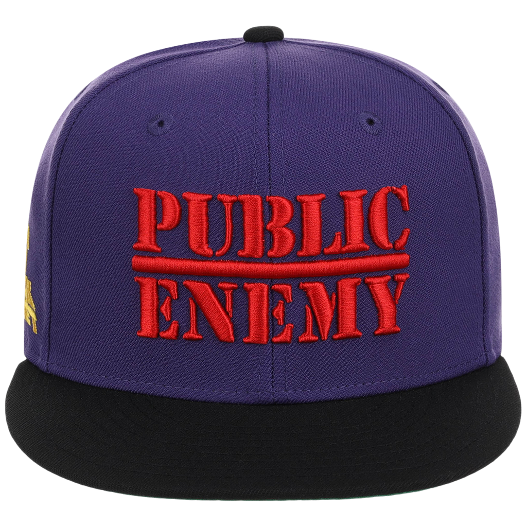 The "Rebel Radio" Public Enemy Collection - 'Fear of a Black Planet' - Purple/Black Fitted