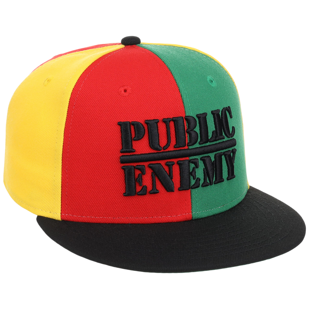 The "Rebel Radio" Public Enemy Collection - Pinwheel Fitted
