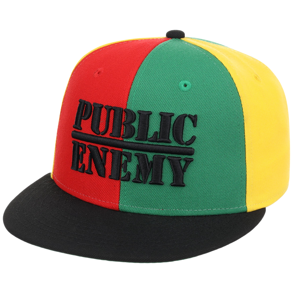 The "Rebel Radio" Public Enemy Collection - Pinwheel Fitted