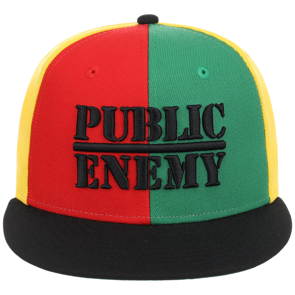 The "Rebel Radio" Public Enemy Collection - Pinwheel Fitted