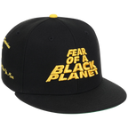 The "Rebel Radio" Public Enemy Collection - 'Fear of a Black Planet' - Black/Yellow Fitted