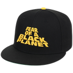 The "Rebel Radio" Public Enemy Collection - 'Fear of a Black Planet' - Black/Yellow Fitted