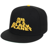 The "Rebel Radio" Public Enemy Collection - 'Fear of a Black Planet' - Black/Yellow Fitted