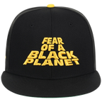 The "Rebel Radio" Public Enemy Collection - 'Fear of a Black Planet' - Black/Yellow Fitted