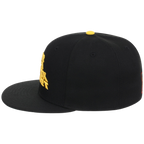 The "Rebel Radio" Public Enemy Collection - 'Fear of a Black Planet' - Black/Yellow Fitted