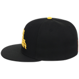 The "Rebel Radio" Public Enemy Collection - 'Fear of a Black Planet' - Black/Yellow Fitted