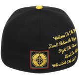 The "Rebel Radio" Public Enemy Collection - 'Fear of a Black Planet' - Black/Yellow Fitted
