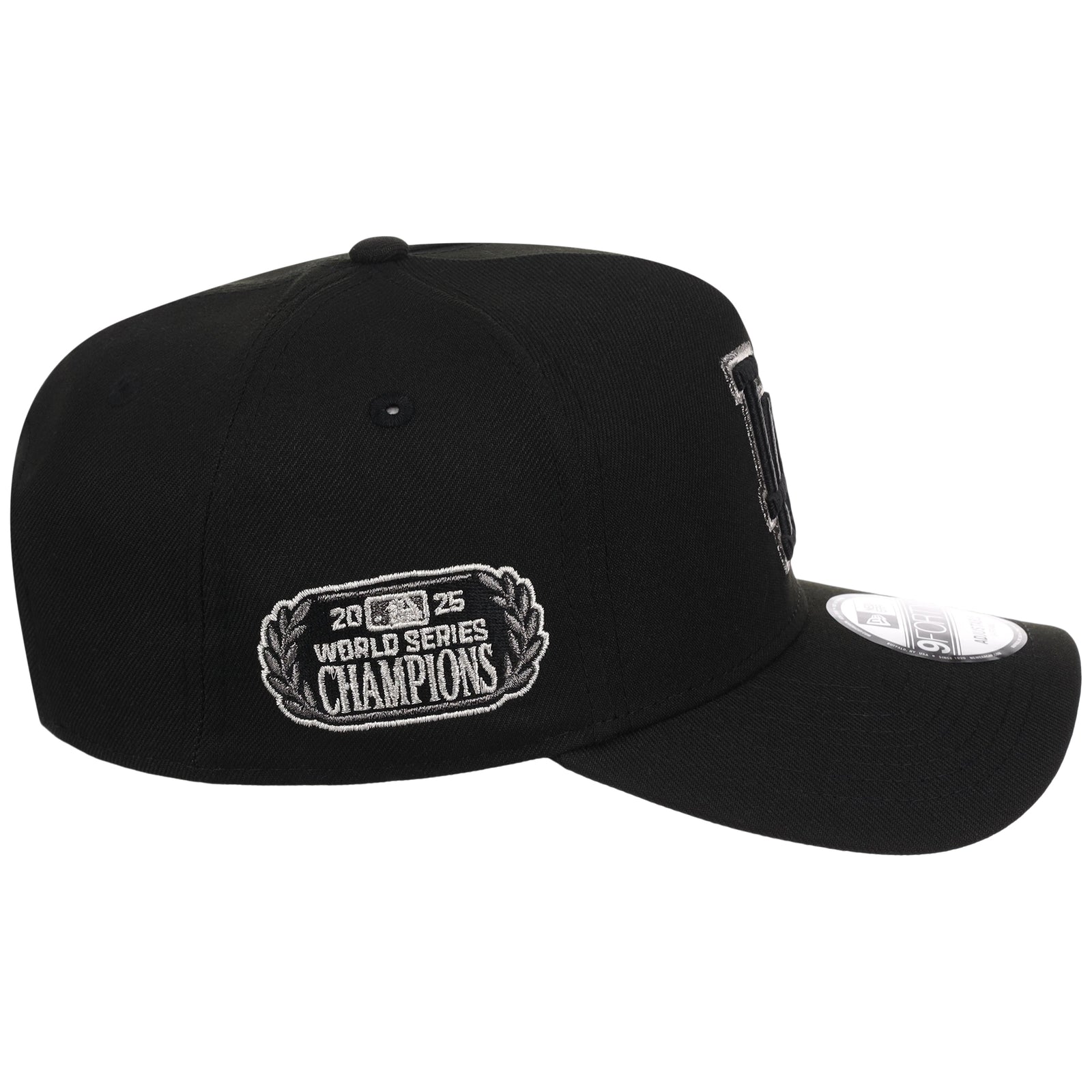 KTZ La Dodgers World Series 9Forty Cap in White for Men KTZ La Dodgers World Series 9Forty Cap in White for Men