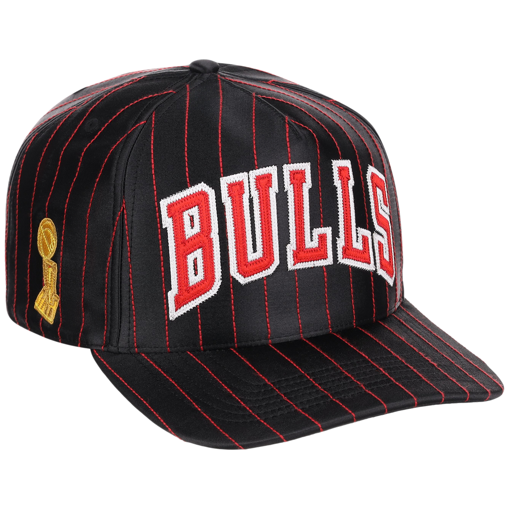 Chicago Bulls NBA Champ '47 Hitch Collection - Satin Pinstripe (Red/Black)