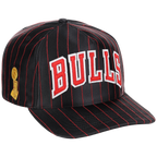 Chicago Bulls NBA Champ '47 Hitch Collection - Satin Pinstripe (Red/Black)