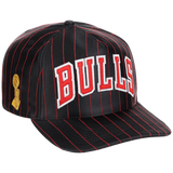 Chicago Bulls NBA Champ '47 Hitch Collection - Satin Pinstripe (Red/Black)