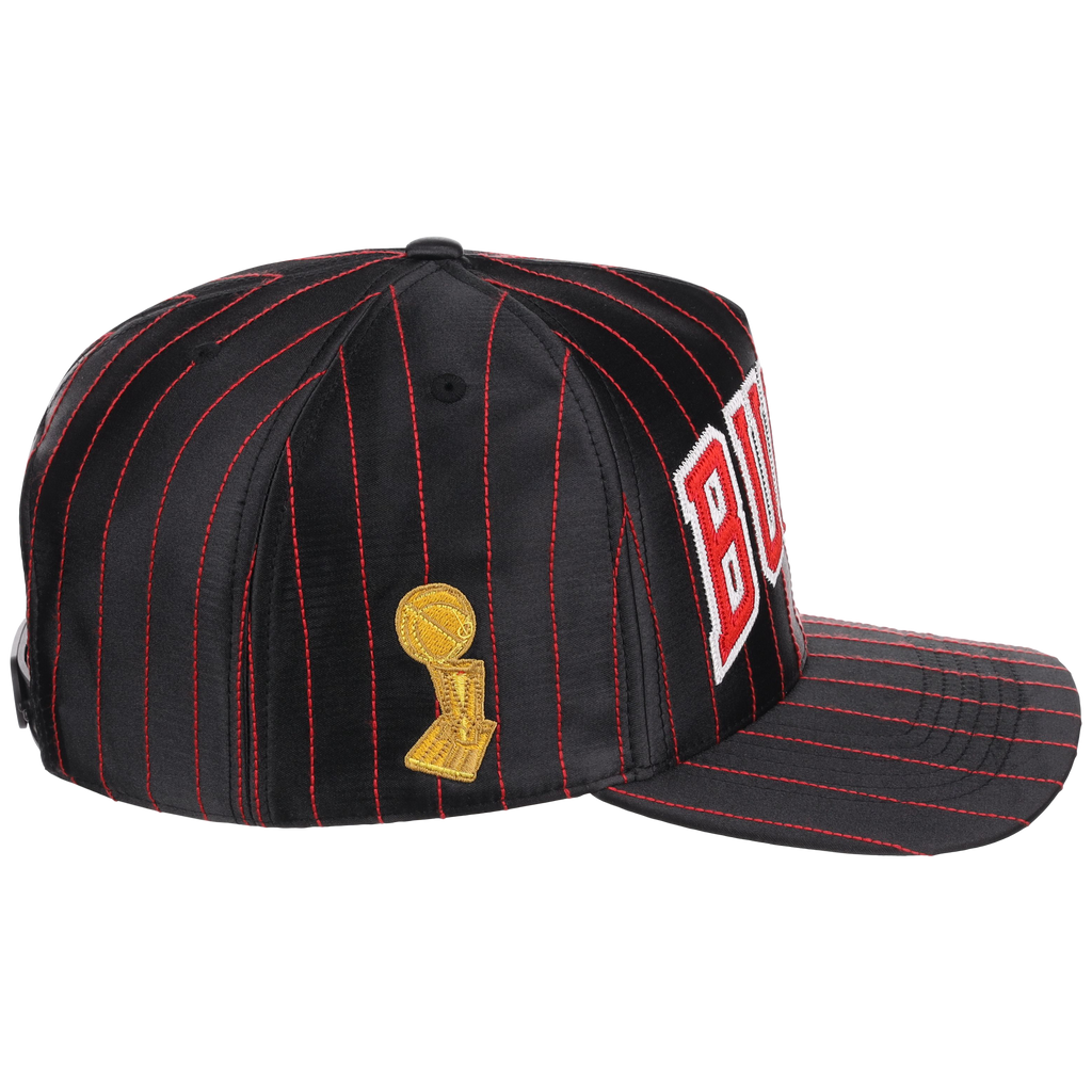 Chicago Bulls NBA Champ '47 Hitch Collection - Satin Pinstripe (Red/Black)