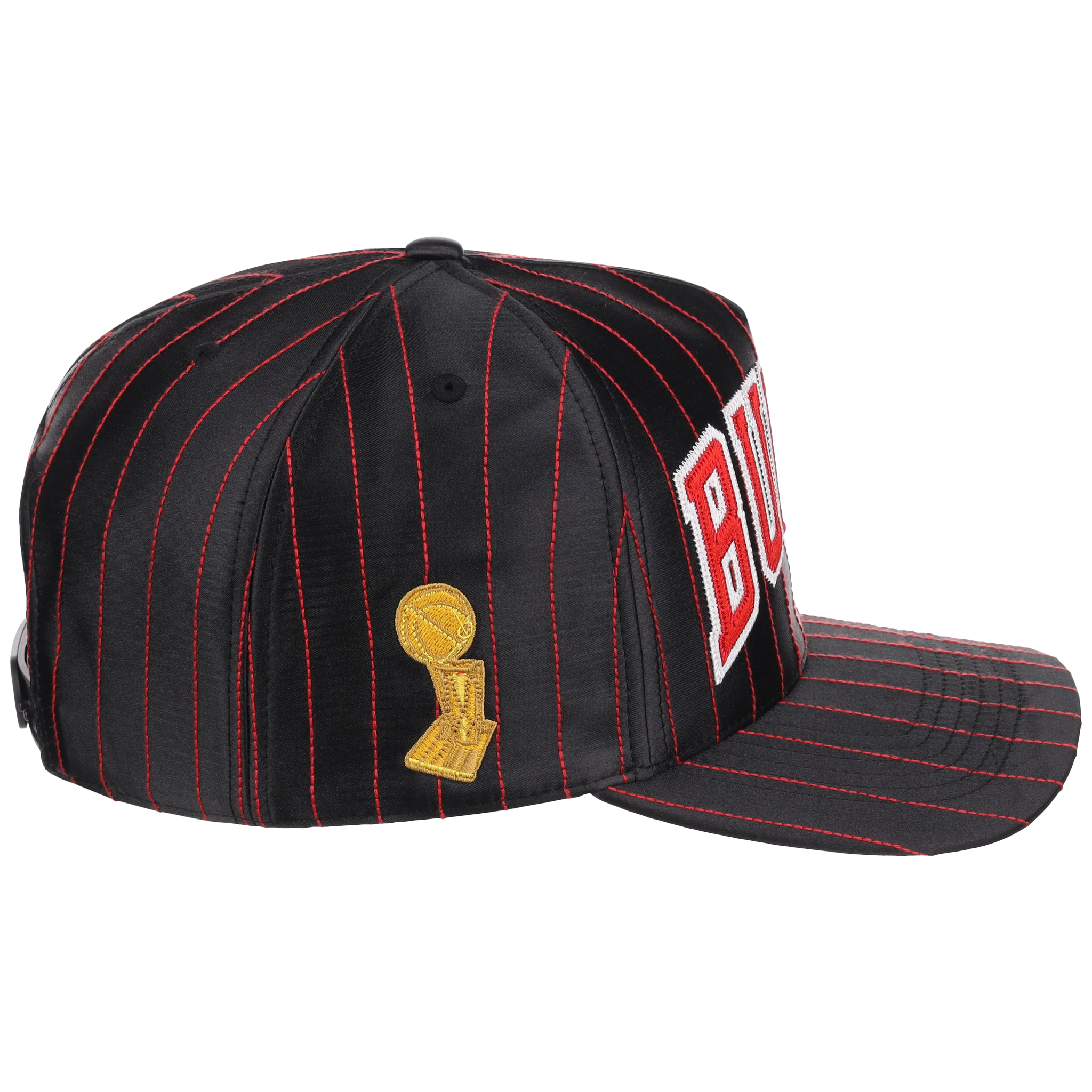 Chicago Bulls NBA Champ '47 Hitch Collection - Satin Pinstripe (Red/Black)