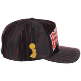 Chicago Bulls NBA Champ '47 Hitch Collection - Satin Pinstripe (Red/Black)