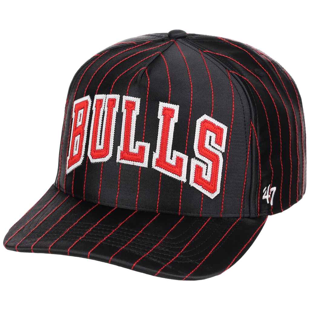 Chicago Bulls NBA Champ '47 Hitch Collection - Satin Pinstripe (Red/Black)
