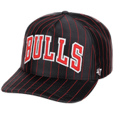 Chicago Bulls NBA Champ '47 Hitch Collection - Satin Pinstripe (Red/Black)