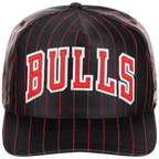 Chicago Bulls NBA Champ '47 Hitch Collection - Satin Pinstripe (Red/Black)