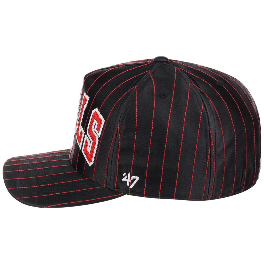 Chicago Bulls NBA Champ '47 Hitch Collection - Satin Pinstripe (Red/Black)