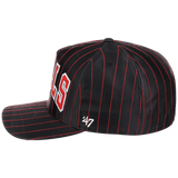 Chicago Bulls NBA Champ '47 Hitch Collection - Satin Pinstripe (Red/Black)
