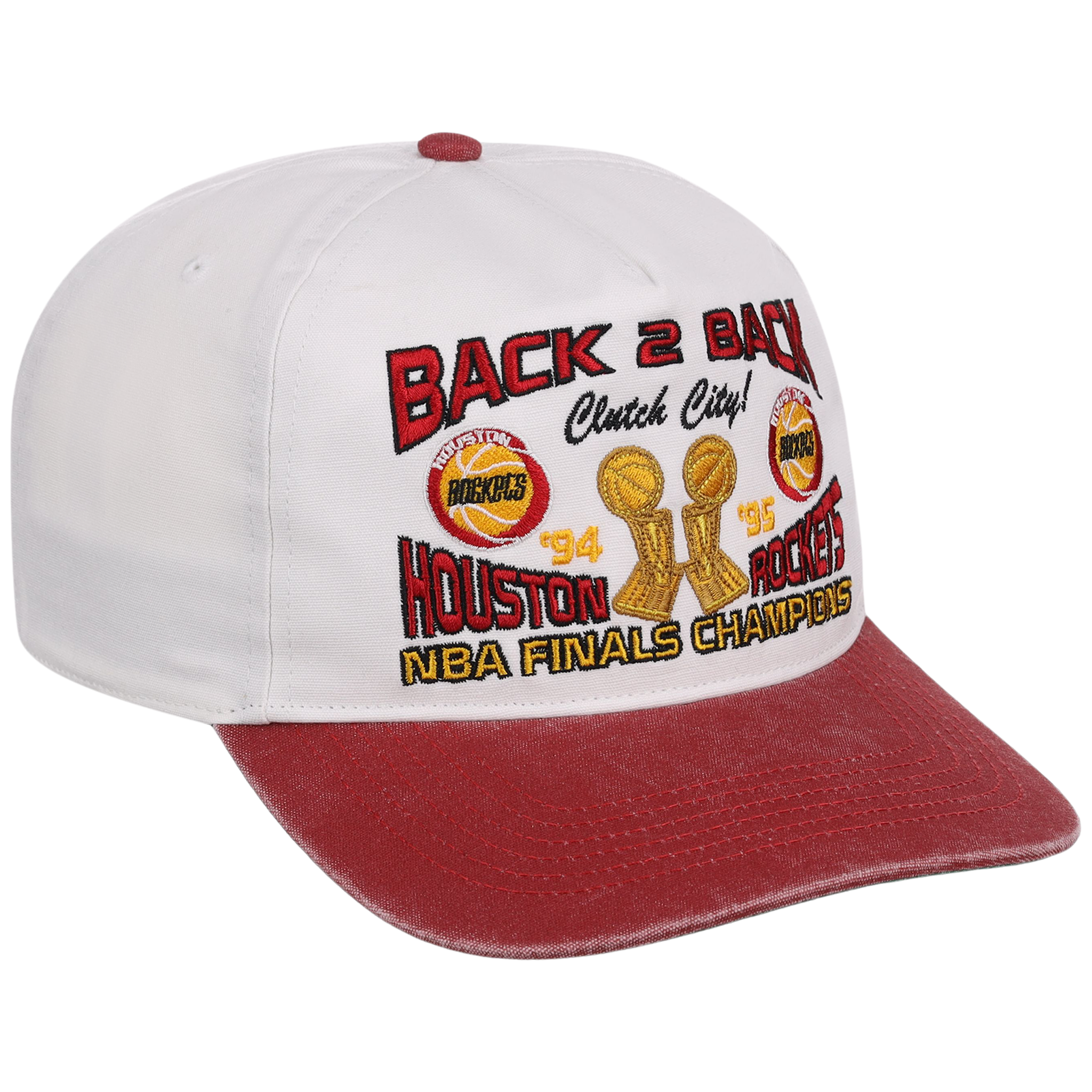 Houston Rockets NBA Champ '47 Hitch Collection - 1994-1995 'Back 2 Back' (White)