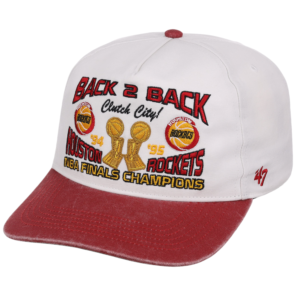 Houston Rockets NBA Champ '47 Hitch Collection - 1994-1995 'Back 2 Back' (White)